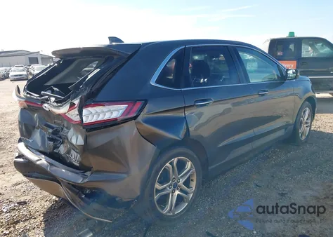 2018 Ford Edge Titanium z USA, uszkodzony, nr VIN 2FMPK3K9XJBC57944